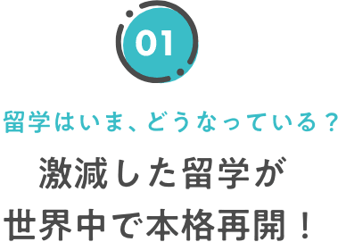 留学はいま、どうなっている？ 激減した留学が世界中で本格再開！